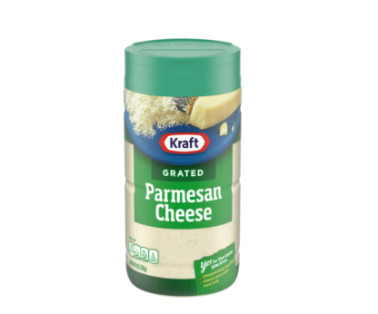 Kraft Parmesan Grated Cheese, 8 oz Shaker