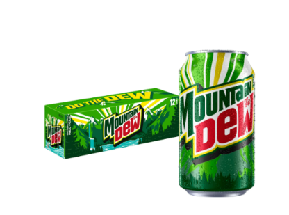 Mountain Dew Original Soda, 12 fl oz, 12 Count