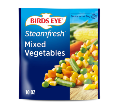 Birds Eye Steamfresh Frozen Mixed Vegetables, 10 oz (Frozen)