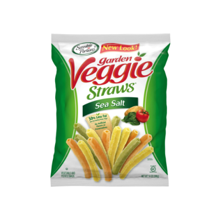 Sensible Portions Garden Veggie Straws, Sea Salt, 14 oz