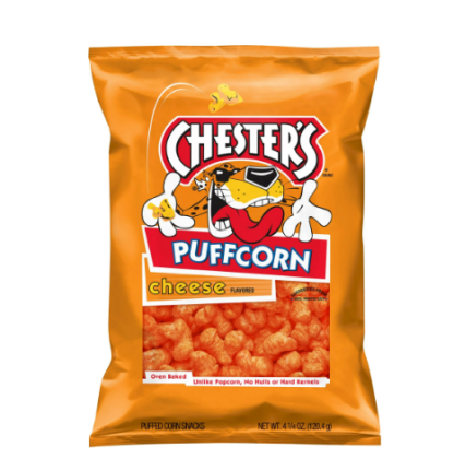 Chester's Cheese Puffcorn, 4.25 oz