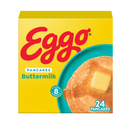 Eggo Buttermilk Pancakes, Frozen Breakfast, 29.6 oz, 24 Count