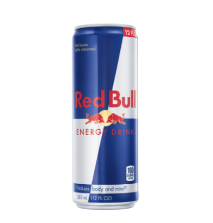 Red Bull Energy Drink, 114mg Caffeine, 12 fl oz Can