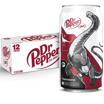 Diet Dr Pepper Soda - 12pk/12 fl oz Cans
