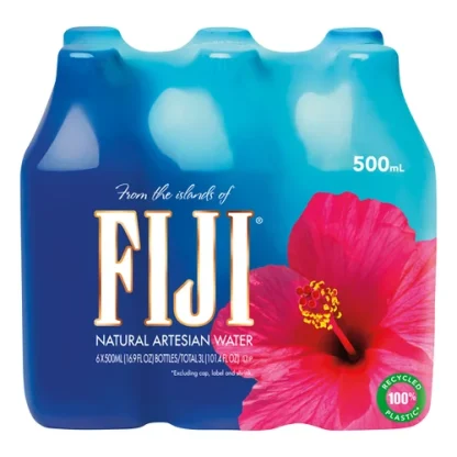 FIJI Natural Artesian Water - 6pk/16.9 fl oz Bottles