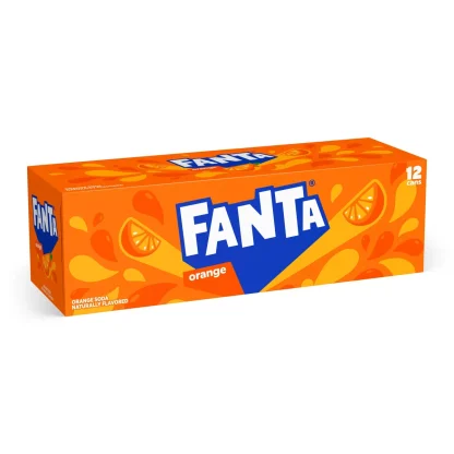 Fanta Orange Soda - 12pk/12 fl oz Cans