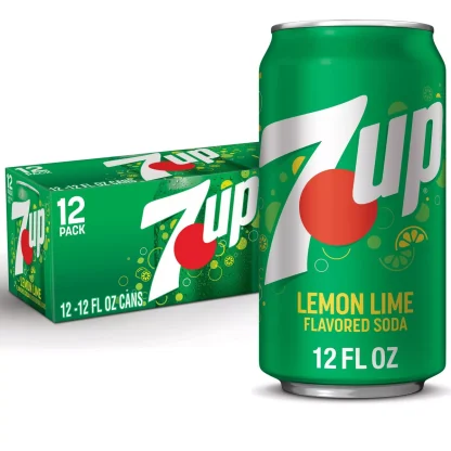 7UP Lemon Lime Soda - 12pk/12 fl oz Cans