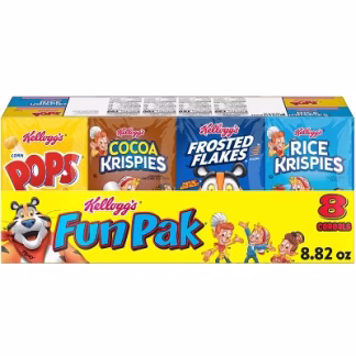 Kellogg's Fun Pack Variety Breakfast Cereal - 8.56oz/8ct