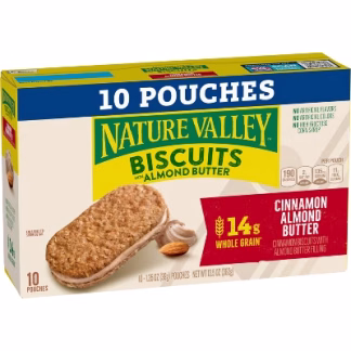 Nature Valley Biscuits with Almond Butter - 10ct