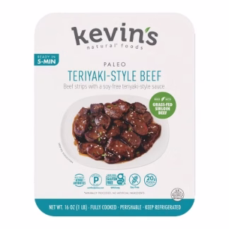 Kevin's Gluten Free Teriyaki-Style Beef - 16oz