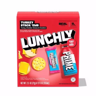 Lunchly Turkey Stack ‘ems Meal Kit - 14.5oz