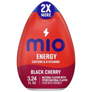 MiO Energy Black Cherry Liquid Water Enhancer - 3.24 fl oz Bottle