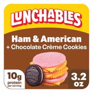 Lunchables Ham & American Cheese - 3.2oz