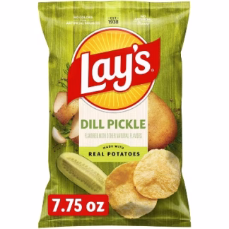 Lay's Potato Chips, Dill Pickle Flavored Dill Pickle Flavored 7.75 oz