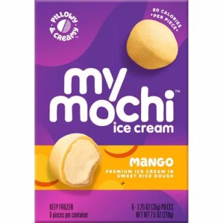 My/Mochi Mango Ice Cream - 6pk