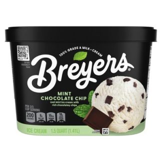 Mint Chocolate Chip Ice Cream - 48oz - Breyers