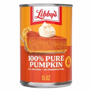 Libby's 100% Pure Pumpkin Puree for Pies - 29oz
