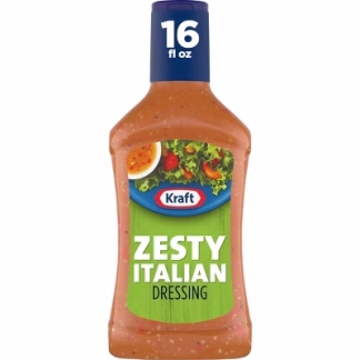 Kraft Lite Zesty Italian Salad Dressing - 16fl oz