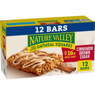Nature Valley Soft Baked Oatmeal Cereal Bars - 12ct/14.88oz