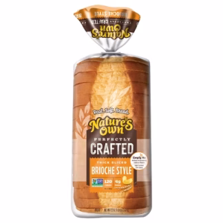 Nature's Own Perfectly crafted Brioche Bread - 22oz