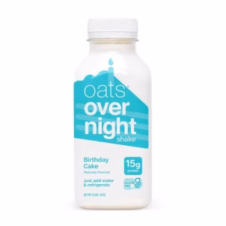 Oats Overnight Shake Birthday Cake - 2oz
