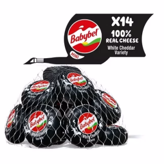 Mini Babybel White Cheddar Cheese - 14ct/10.5oz